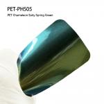 PET-PH505 PET Chameleon Early Spring Green Color Changing Film Creep Resistant for sale