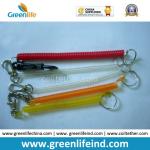 Expandable Spring Coil Key Holder in Different Customized Colors for sale
