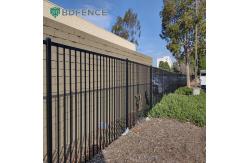 China Professional Grade Tubular Steel Fence Commercial Use supplier