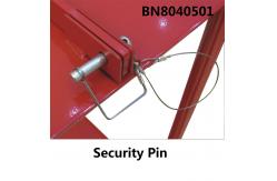 China Security Storage Steel Gas Cylinder Caddy With Hinged Retain Bar BN8040501 supplier