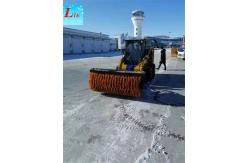 China Skid steer attachments angle broom sweeper skid steer sweeper attachments supplier