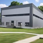 Custom Steel Structure Construction Strong Metal Beam Prefabricated Building for sale