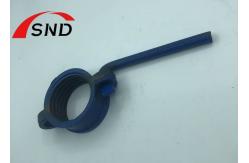 China Blue Coating Ductile Iron GGG40 Grooved Pipe Fittings Scaffolding Support Nut supplier