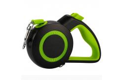 China 5M 20kg Thick Extendable Dog Lead Reflective Light Up Retractable Dog Leash Automatic supplier
