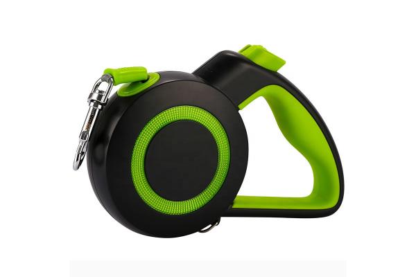 5M 20kg Thick Extendable Dog Lead Reflective Light Up Retractable Dog Leash Automatic