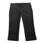 155 GSM Polyester 65% Cotton 35% Unisex Black Trousers Medical Uniform Scrubs Pants With Rope for sale