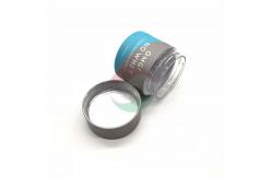 China Luxury Paper Composite Cans With Plastic Lids / Paper Tubes For Cosmetics supplier