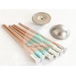 90mm Length Stud Welding Pins Ship Deck Aluminum Alloy Flange Copper Coated for sale