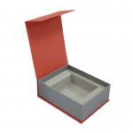Handmade Custom Size Magnetic Book Shape Paper Rigid Gift Box For Watch Belt Packaging for sale