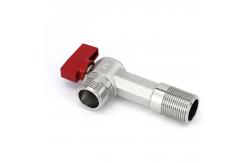 China NPT / BSP Thread 2 Way Angle Valve Brass Material Forged Technics supplier