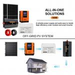 1KW Complete Off-Grid Solar Power Kit for Homes with Long-Lasting GEL Battery for sale