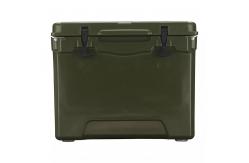 China 40L Rotomolded Coolers Ice Chest Box With Telescoping Handle Wheels supplier