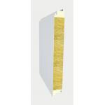 0.4mm Steel Rockwool Sandwich Panel Customized Lengths for sale