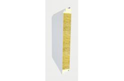 China 0.4mm Steel Rockwool Sandwich Panel Customized Lengths supplier