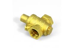 China Brass Pressure Reducing Regulating Adjustment Valve Threaded Connection supplier