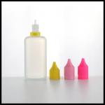 100ml LDPE Plastic New Design Vape Bottles Safty Caps PE Translucent Color for sale