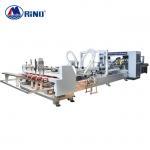 10KW Automatic Folder Gluer Stitcher Machine 7 Ton Cardboard Stitching Machine for sale