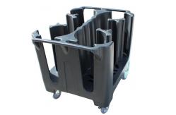 China Polyethylene Adjustable Dish Caddy Conveniently Transport Store Plates supplier