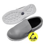 Grey ESD Anti Static Safety Working Shoes For Industrial Cleanroom for sale
