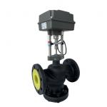AC24V Electric Temperature Control Valve For Plate Heat Exchanger Automatic Control for sale