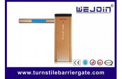 China AC220V Gold Drop Arm Barrier Boom Barrier Gate For Automatic Control System supplier