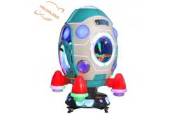China Dreamland New Coin Operated Children Rotating Kiddie Rides Happy Elevating Spacecraft Game Machine supplier