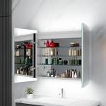 Bathroom Mirrored Cabinet with Drawers and LED Light The Perfect Storage Solution for sale