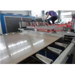 Plastic Board Making PVC Foam Board Machine With Twin Conical Screws Extruder