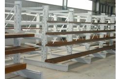China Q235 Steel Heavy Duty Cantilever Storage Racks Pipes Lumber Sheet Longer Material supplier