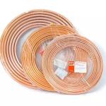 ASTM B280 Copper Tube Pipe Coil 3/8 50FT / Roll C10920 Cu for sale