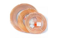 China ASTM B280 Copper Tube Pipe Coil 3/8 50FT / Roll C10920 Cu supplier