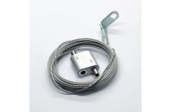 China Wire Rope With 90 Deg Eyelet End Fixing Suspension Kit From Concrete Ceiling supplier