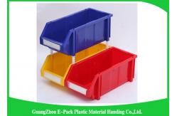 China Industrial Plastic Storage Boxes , Stackable Recycled Commercial Storage Bins supplier