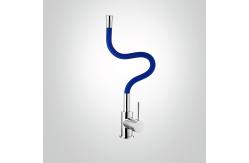 China Alterable Spout 1 Handle Deck Mount Kitchen Faucet Flexible Kitchen Sink Tap supplier