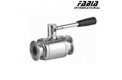 China Sanitary Quick Installation Ball Valve With Low Friction Coefficient supplier
