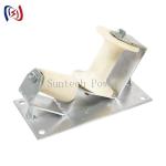 10kn Aluminum Or Nylon Cable Pulling Roller With One Way Structure for sale