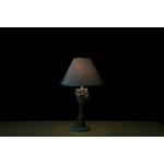 W27 * D27 * H46CM Home Table Lamps Soft With Bottom Felt Covering / Flower Shape