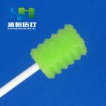 EO Sterile Disposable Sponge Stick For Cleaning Mouth for sale
