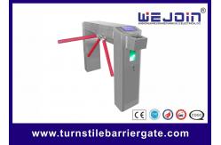 China Outdoor Pedestrian Security Tripod Turnstile Gate Systems With Card Reader supplier