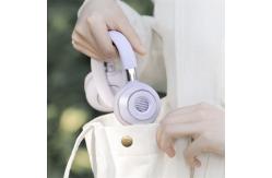 China 5V 0.6A Personal Portable Bladeless Neck Fan Push Button Control supplier