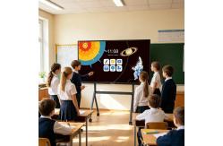 China 75 Inch Smart Board with Android System for Education Classrooms supplier