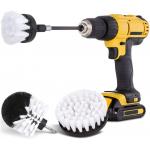 Polypropylene Soft 2in Bristle Drill Brush Set With One Extension Rob for sale