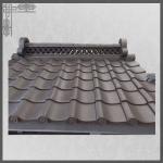 Traditional Clay Japanese Roof Tiles 2mm Thick Hotel Temple Matt for sale