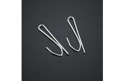 China Silver Iron Drapery Tie Back Hooks Shower Curtain Hangers supplier