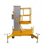 200kg 12m 14m Mobile Vertical Single Mast Lift Work Platform