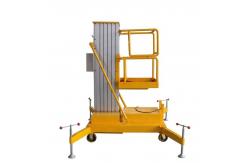 China 200kg 12m 14m Mobile Vertical Single Mast Lift Work Platform supplier