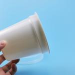 Clear PP Stadium Custom 450ml 16oz Plastic Cups With Logo
