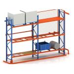 1.8mm Depth Certified Industrial Storage Rack For Tyres Fabric And Chemical for sale
