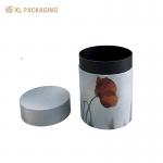 Cylinder Paper Packaging Tubes Cardboard Custom Round Gift Boxes With Handle Rope for sale