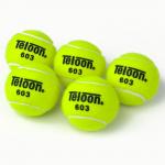 Hot Sale Wholesale Tennis 60 Pcs Training Tennis Balls High Elastic Resistant Rubber Sports Racket Padel Ball for sale